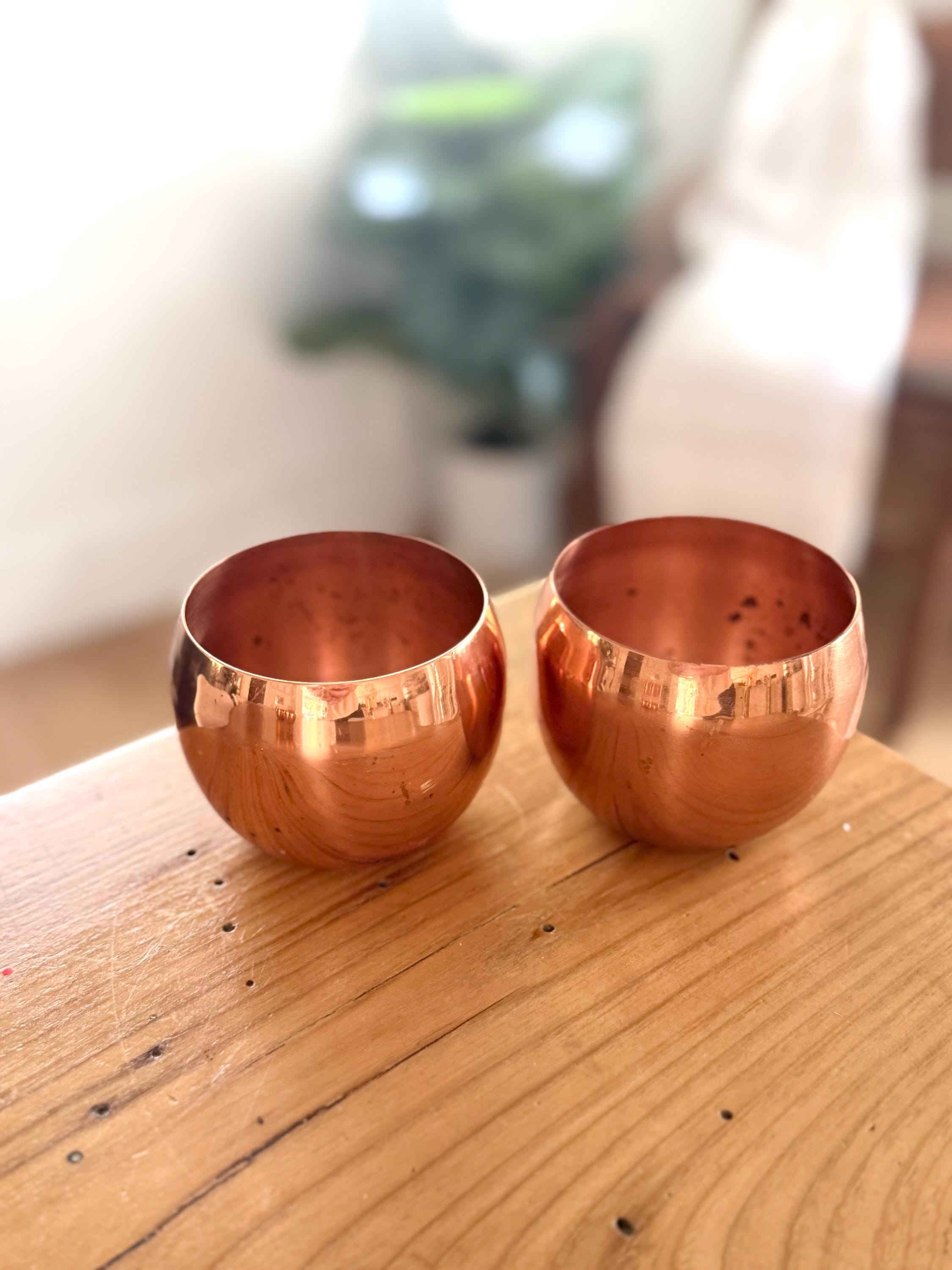 Roly Poly Copper Cup - Etsy