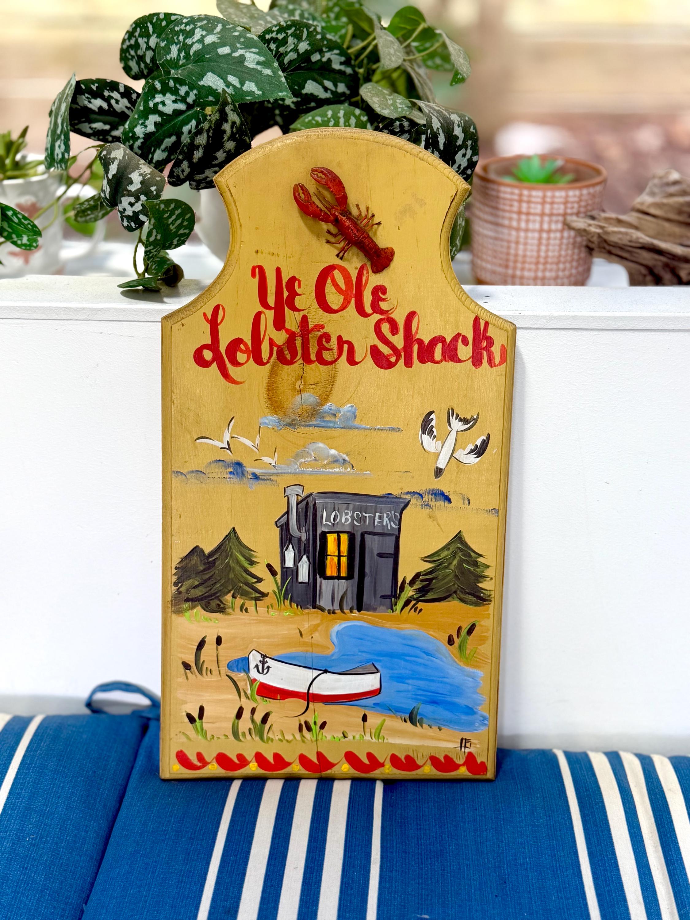 Vintage Lobster Signs - Etsy