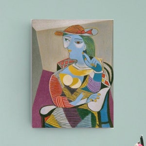 Picasso seated woman - Etsy 日本