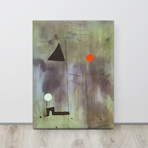 The Birth of the World--Joan Miró Surrealism Abstract Modern Art Canvas Interior Design Home Decor Wall Art 300+dpi