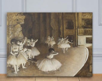 エドガー・ドガ印象派絵画デジタルペーパー、ドガパステル画