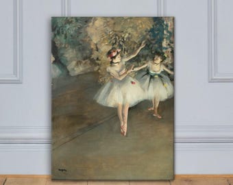 エドガー・ドガ印象派絵画デジタルペーパー、ドガパステル画、印象派