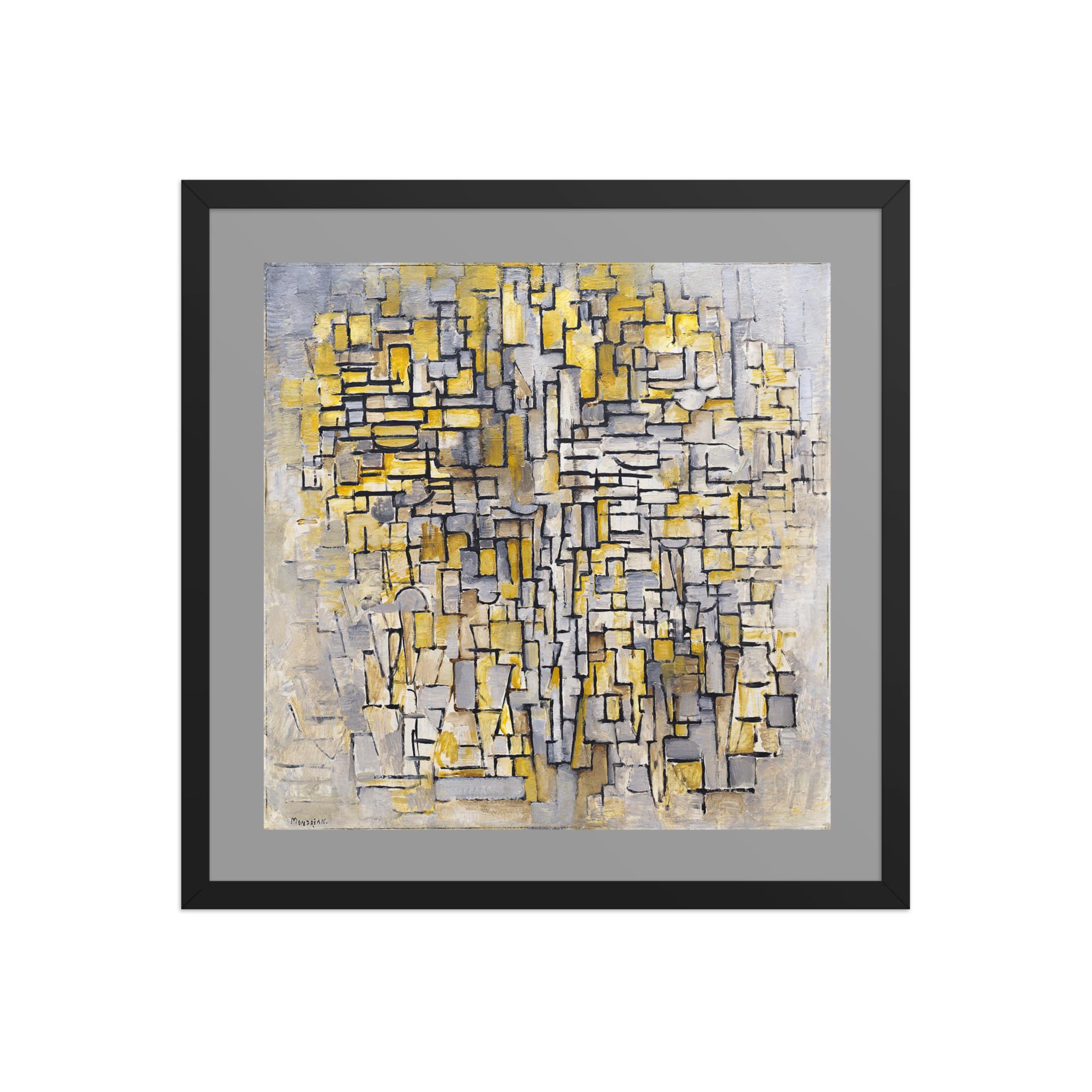 Tableau 2, Composition No. Vii--piet Mondrian Geometric Abstract