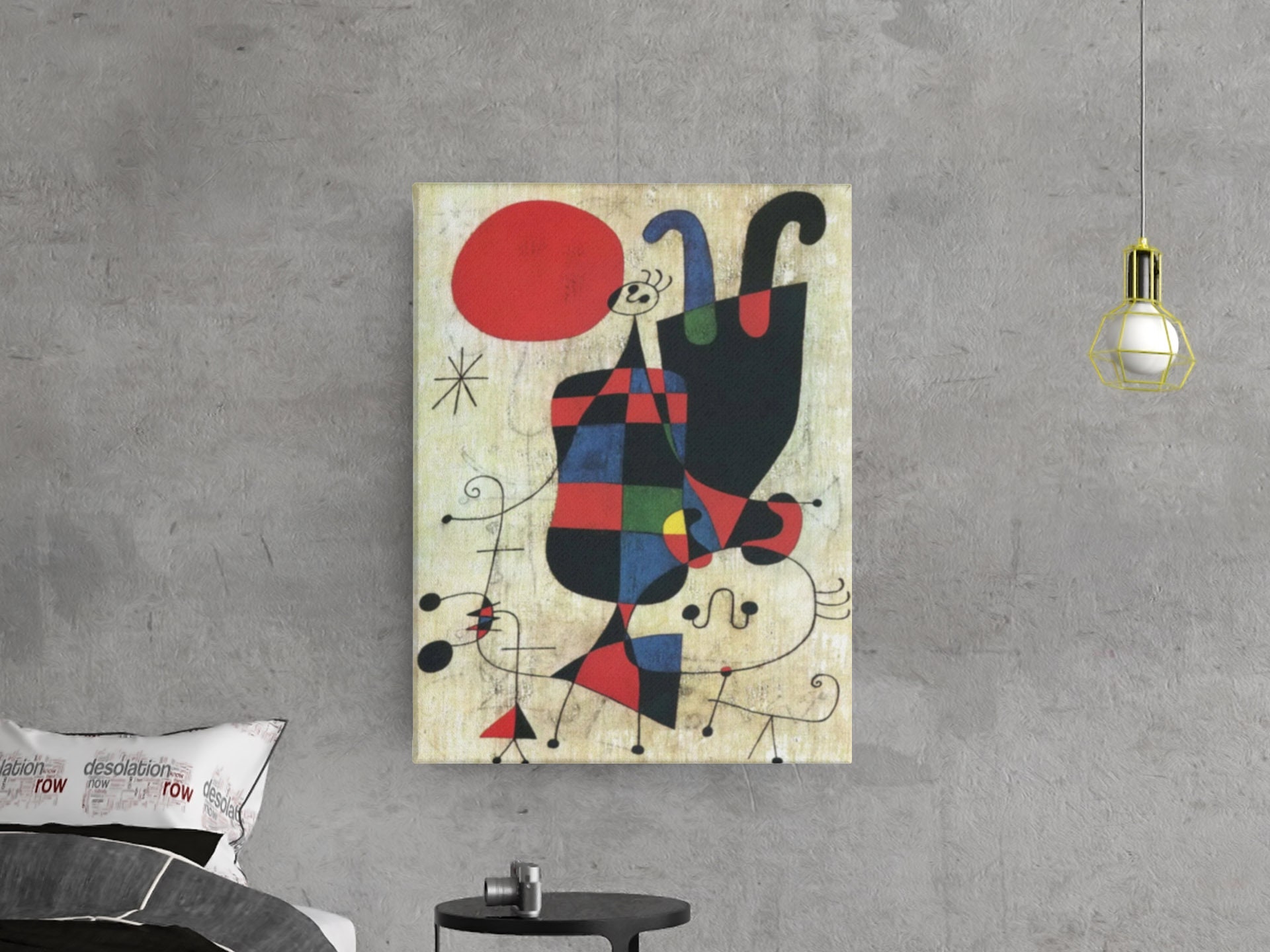 Perro Frente Al Sol De Joan Miro
