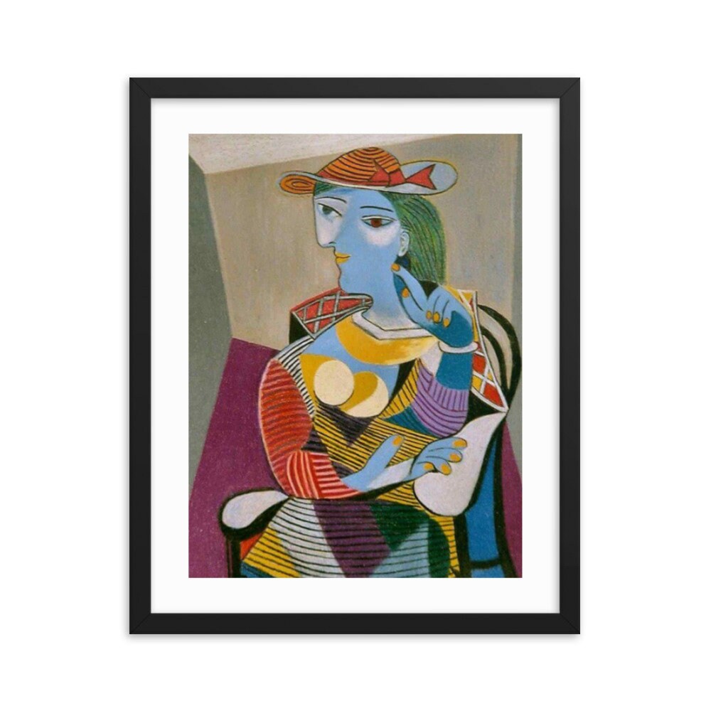 Picasso seated woman - Etsy 日本