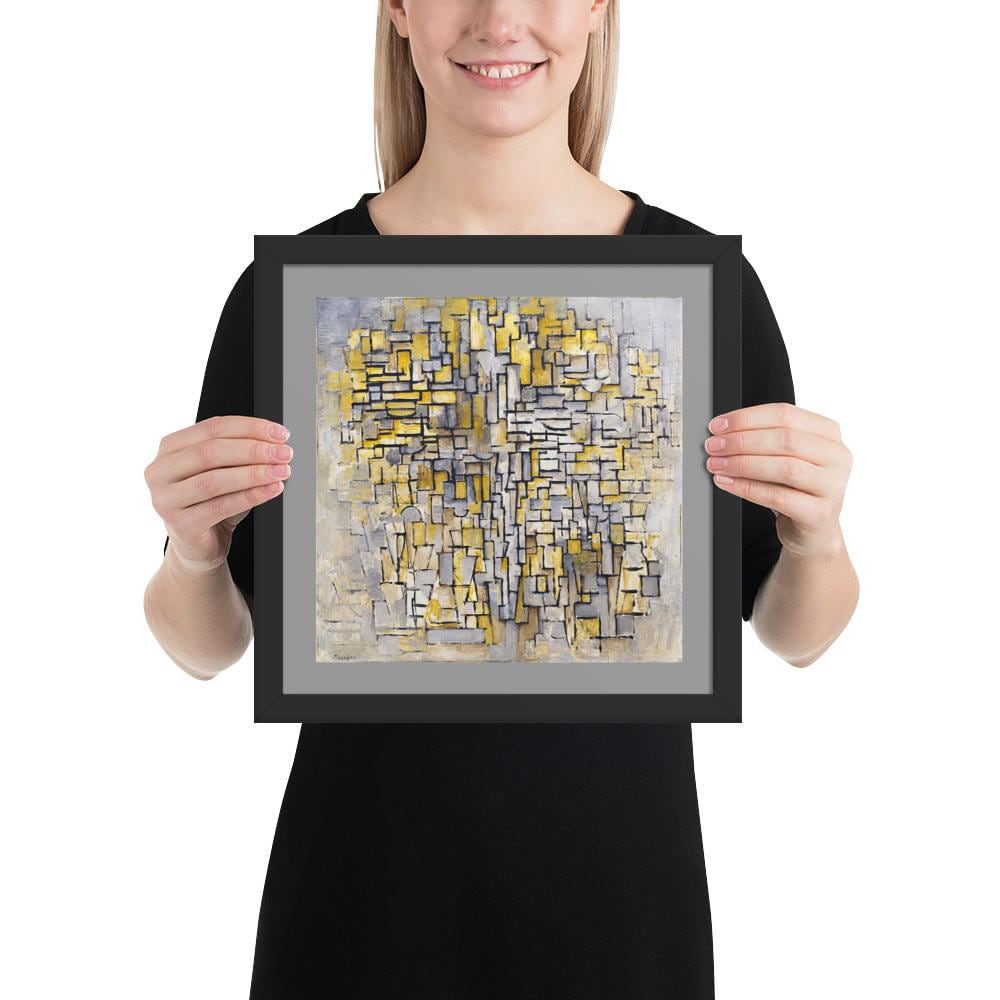 Tableau 2, Composition No. Vii--piet Mondrian Geometric Abstract