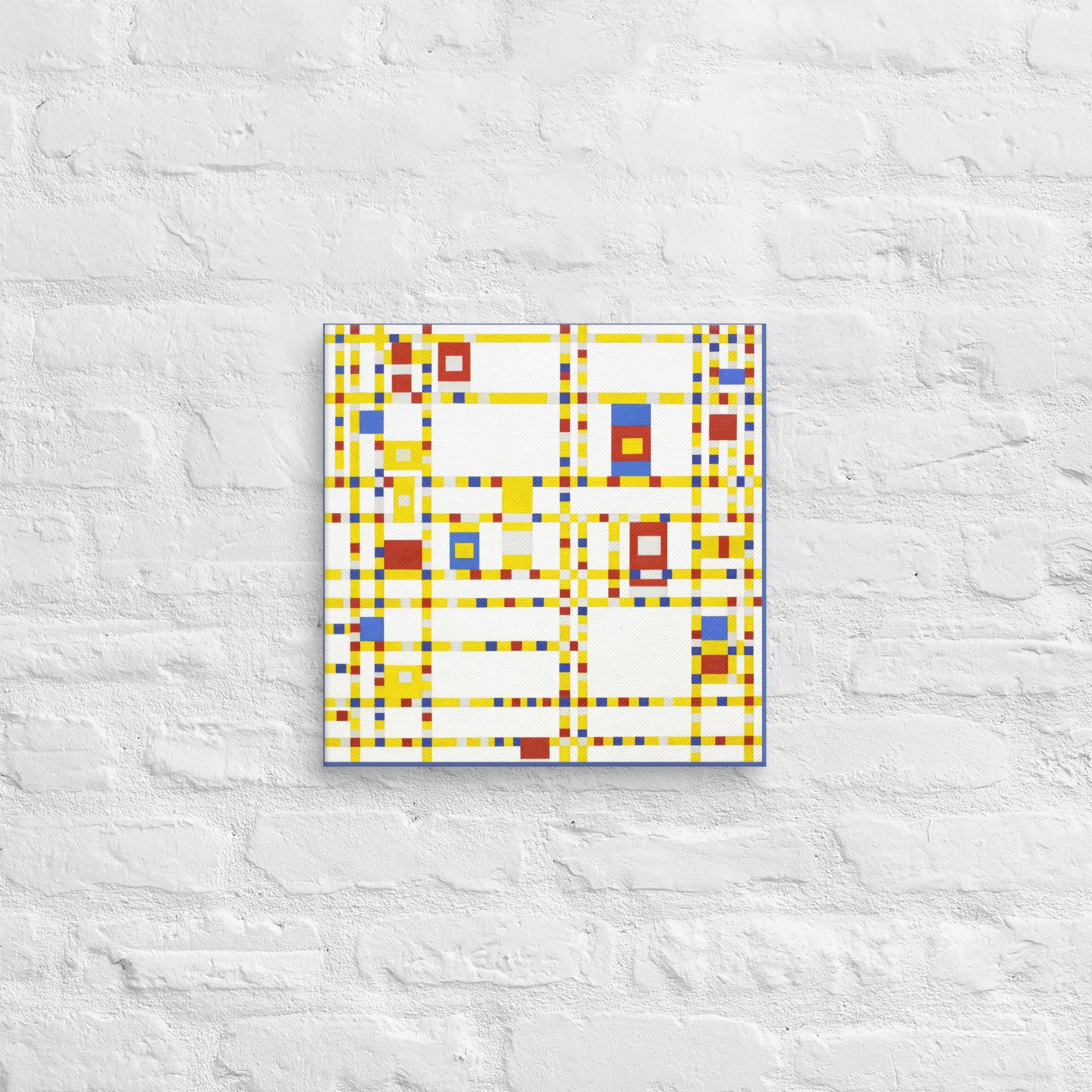 ブロードウェイ・ブギウギ（1943年）--ピエト・モンドリアン 新造形