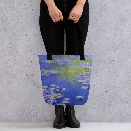 Water Lilies-1908: Claude Monet Impressionism Art Tote Bag - Etsy