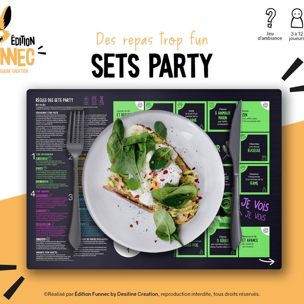 SETS PARTY | Sets de table x4