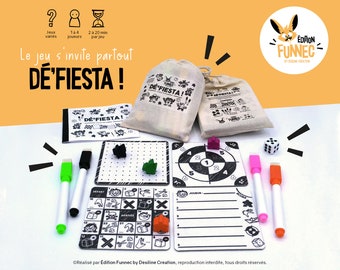 DÉ'FIESTA | Pochette de mini-jeux