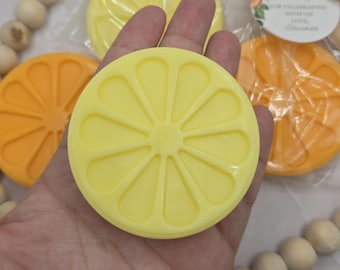 Citrus soap party favors lemon lime orange grapefruit bridal shower wedding favors birthday party kids soap refreshing favors for any occasi