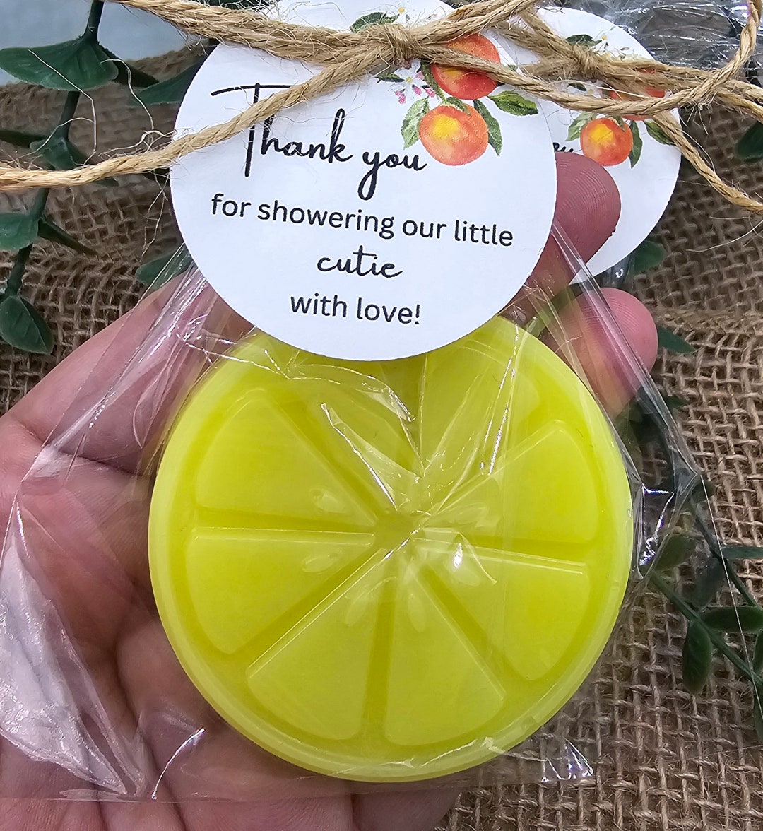 Citrus Soap Party Favors Lemon Lime Orange Grapefruit Bridal Shower ...