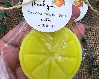 Citrus soap party favors lemon lime orange grapefruit bridal shower wedding favors birthday party kids soap refreshing favors for any occasi