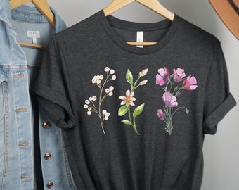 Simple TShirt, Flowers, Fun Simple, Flower TShirt