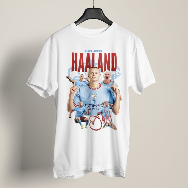 Erling Haaland Man City Shirt // Man City Merch // Haaland - Etsy