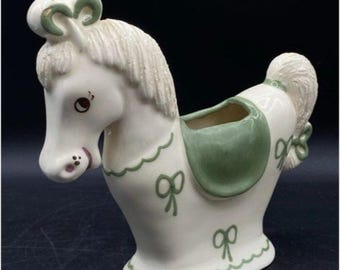 Hedi Schoop Hollywood California Pottery Co Rocking Carousel Horse Planter READ