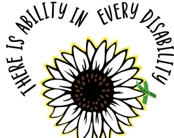 Ability in Every Disability Advocacy Shirt | Baseballshirt für Kinder