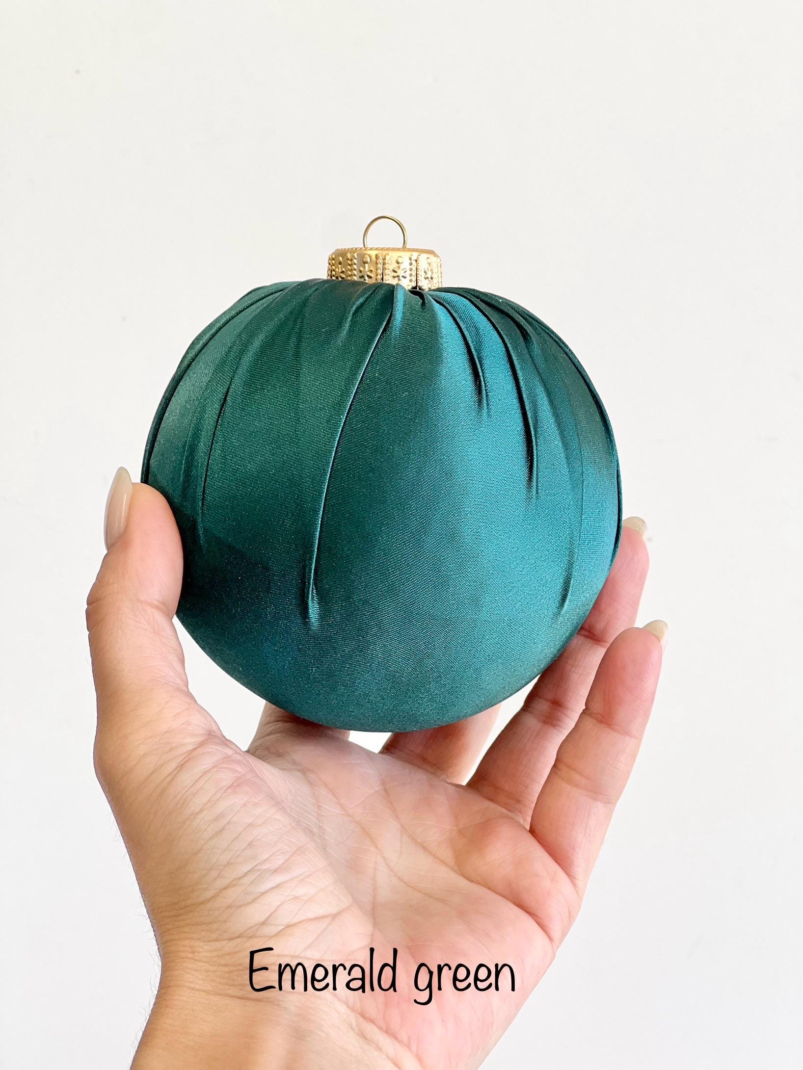 Emerald Green Christmas Ornamentsnull
