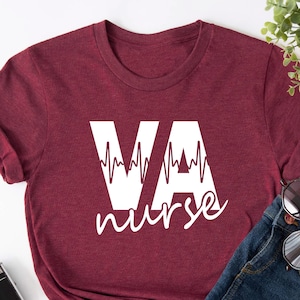 Veterans Affairs Nurse Shirt, VA Nurse T-shirt, Veterans Affairs Nurse Gift, Nursing Shirt, Nurse Life Shirt, Future Nurse Gift, VA Nurse