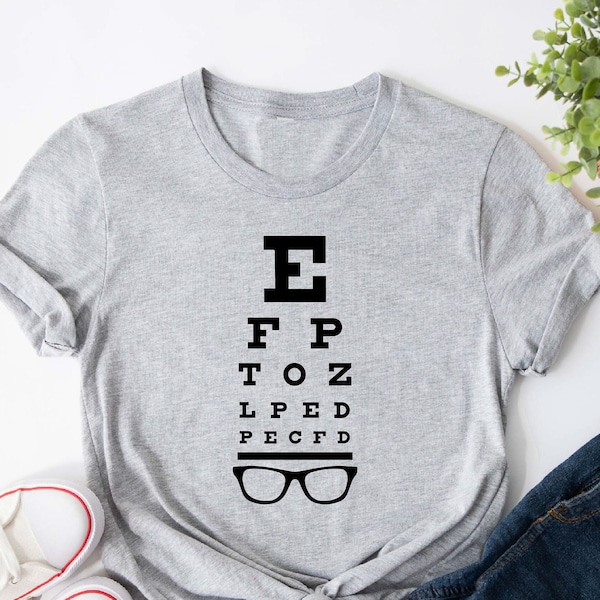 Optometrist Shirt, Optometry Shirt, Funny Gift for Optometrists, Love Optometrist Tee, Optician Gift, Eye Doctor T-shirt, Ophthalmology Gift