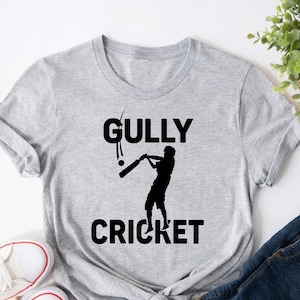 Gully Cricket Shirt, Vintage Cricket T-shirt, Cricket  Shirt, Street Cricket Tee, Cricket Gifts, Backyard Cricket Shirt, Cricket Lover Shirt