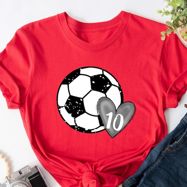Personalized Soccer Mom Shirt, Soccer Mom Personalized Number Shirt, Personalized Number Soccer Shirt, Custom Soccer Shirt, Cute Soccer Tee