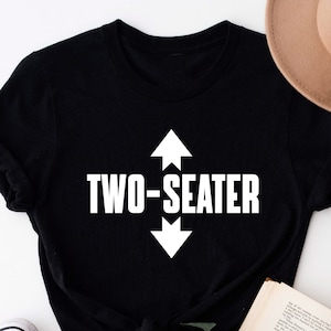 Funny "Mint Pa Two-Seater" Novelty T-Shirt - Black, 100% Cotton