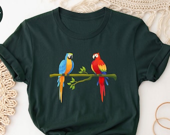 【CHANCECHANCE】24SS PARROT T-SHIRT Parrot Shirt