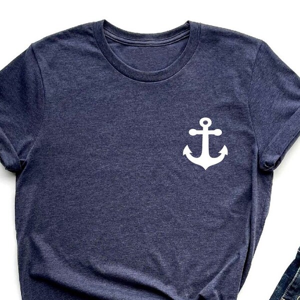 Anchor T Shirt - Etsy