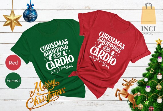 Christmas Tree Cardio T-Shirt Christmas Tree Cardio T-Shirt