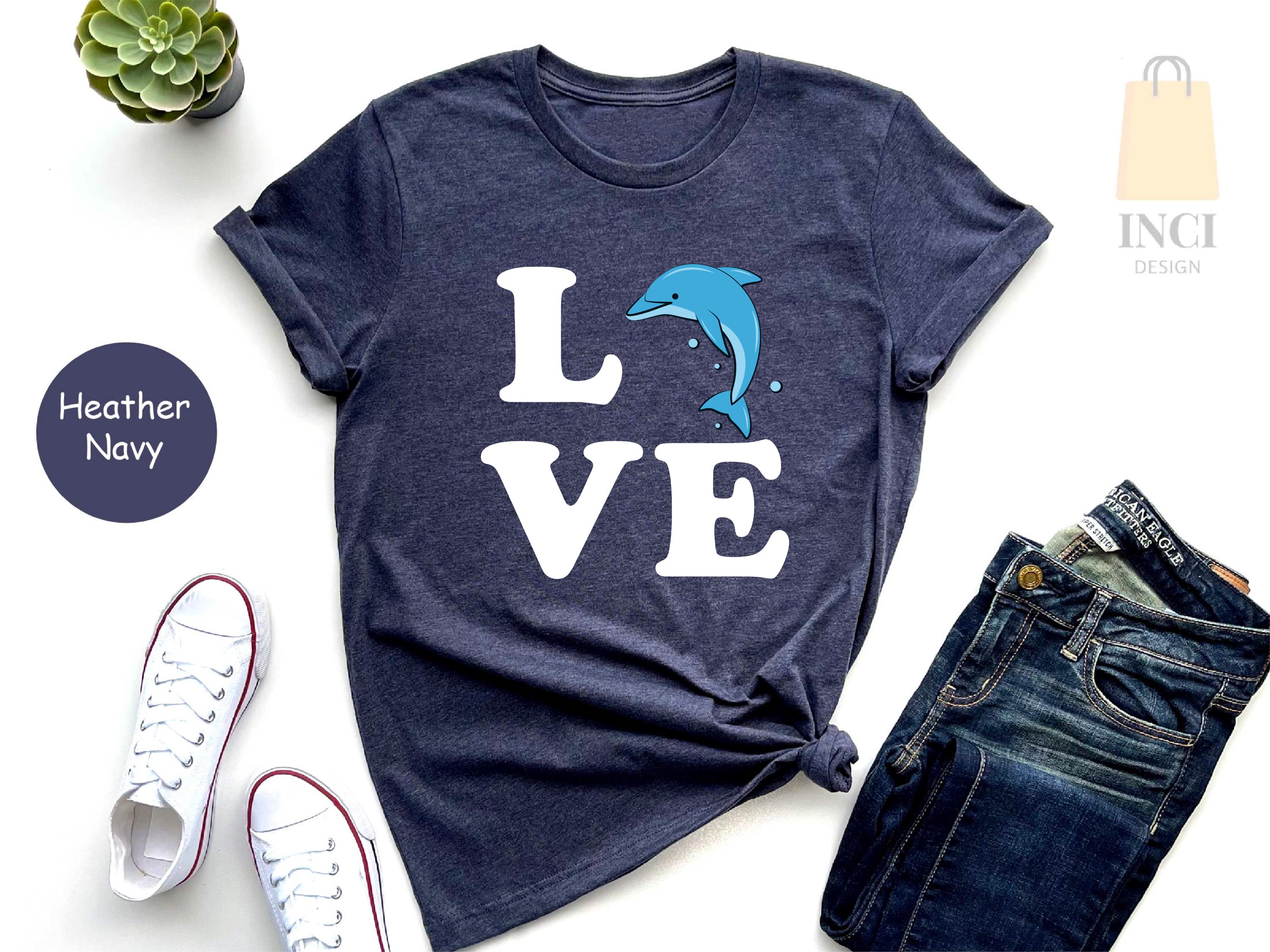 Dolphin T Shirt - Etsy