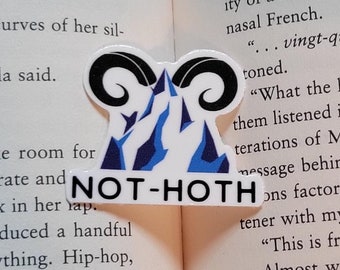 Ice Planet barbarians Not Hoth inspired Sticker