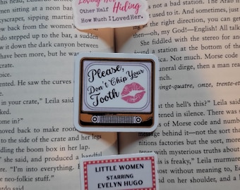 Evelyn Hugo Sticker Set: Bookish Vinyl Decals