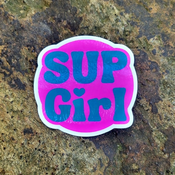 Paddle board sticker SUP yoga Board Paddle board girl sticker for paddle board SUP paddle lake yoga paddle stand up paddle board girl.