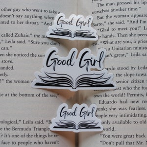 God Girl, Smutty Books, Book Lover Gift, Smut Love, Spicy Books, Bookish Merch, Kindle Laptop Phone Sticker