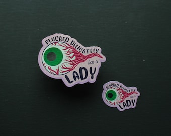 Butcher Bookish Sticker Orb Weaver Blackbird