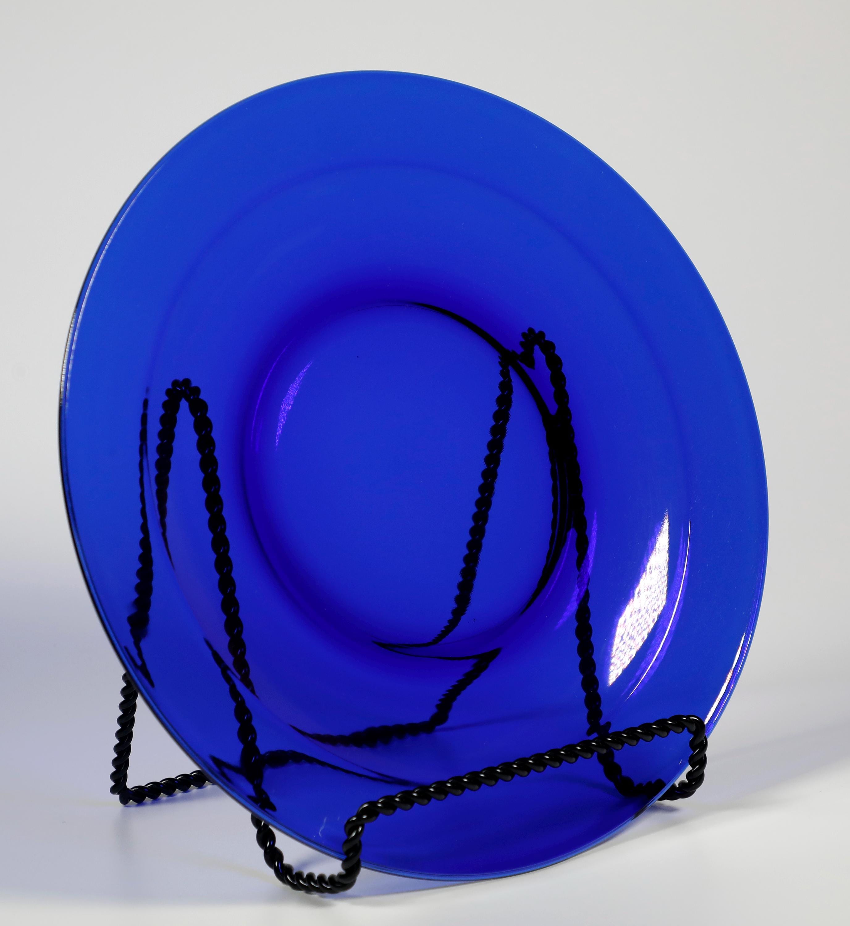 Service vintage pour 12 services de table bleu saphir