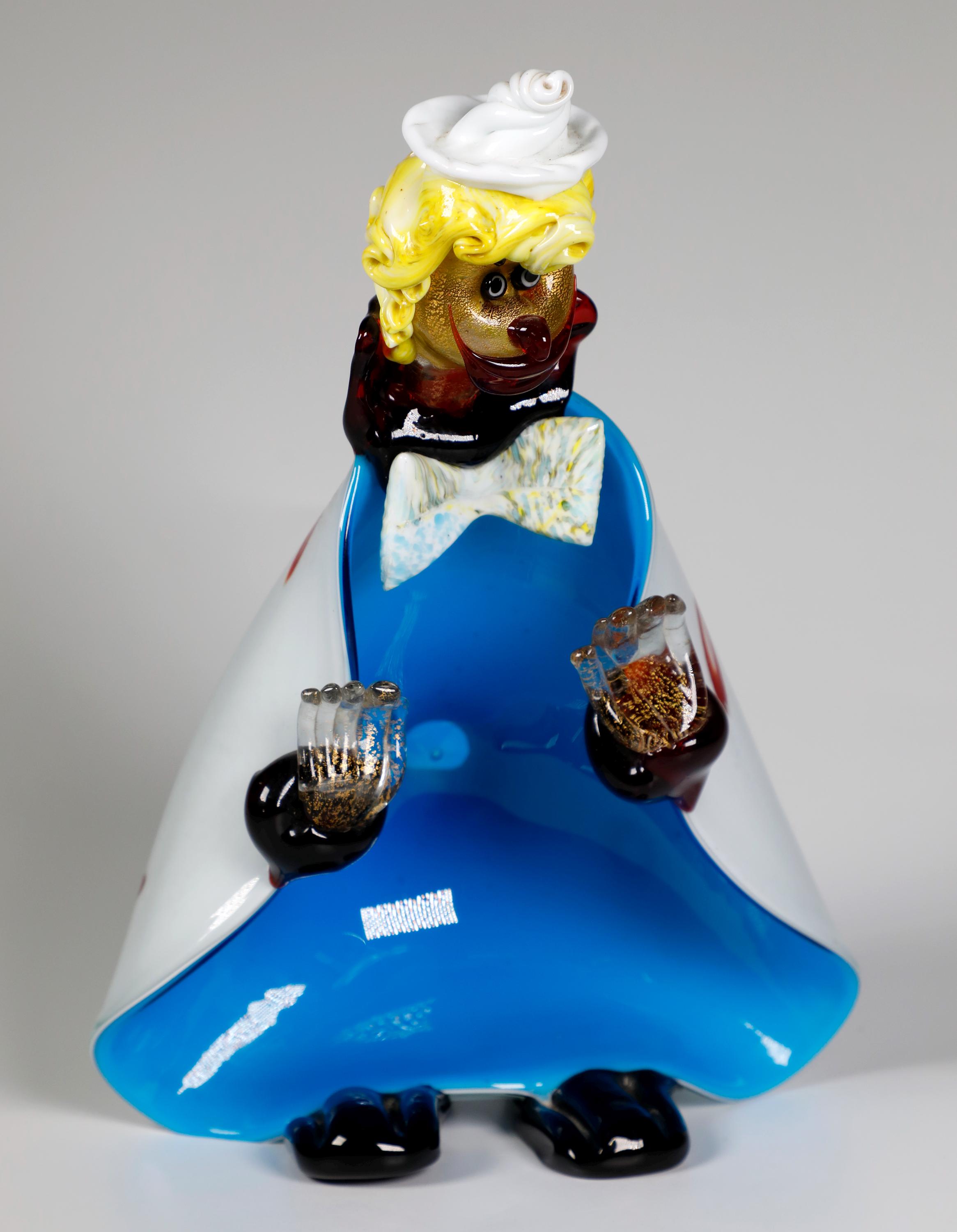 本物のヴィンテージ ムラーノ ガラス ピエロ皿 - Etsy 日本