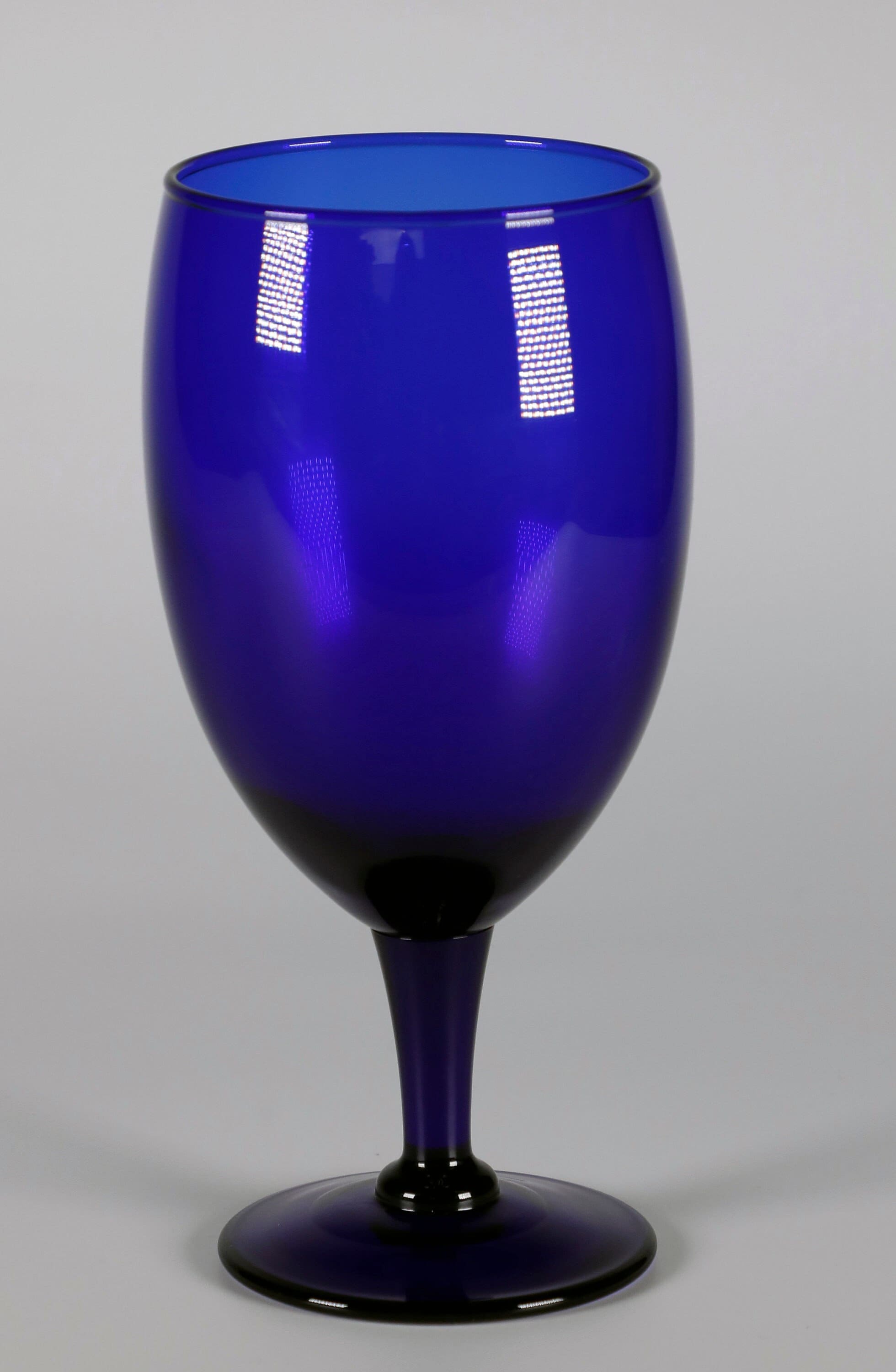 Cobalt blue wine glass - Etsy 日本