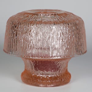 Vintage Tiara Exclusives Pink Mushroom Fairy Lamp w/ Original Box