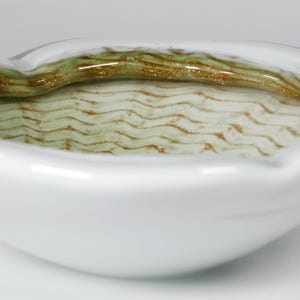 Vintage Murano Sommerso Avventurina Bowl