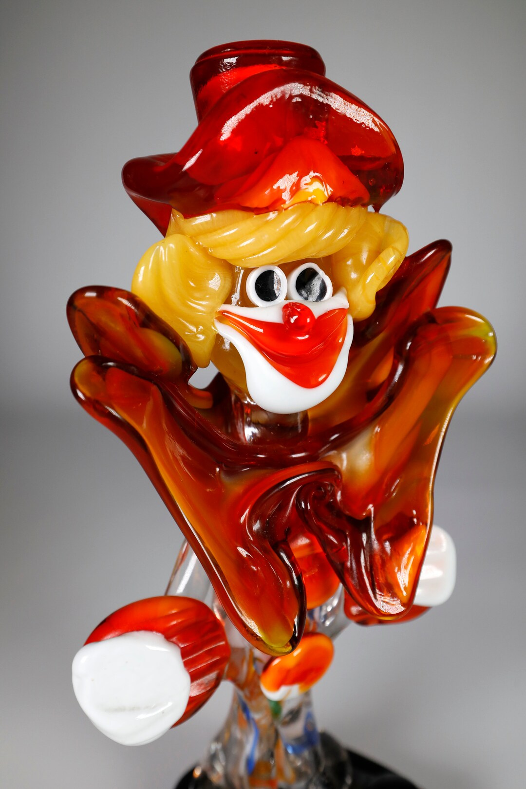 Vintage Murano Clown - Etsy