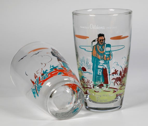 ヴィンテージ ノックス オイル エーシー ブルー イーグル クリアガラス