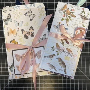 Junk Journal and Altered file folder- Birds