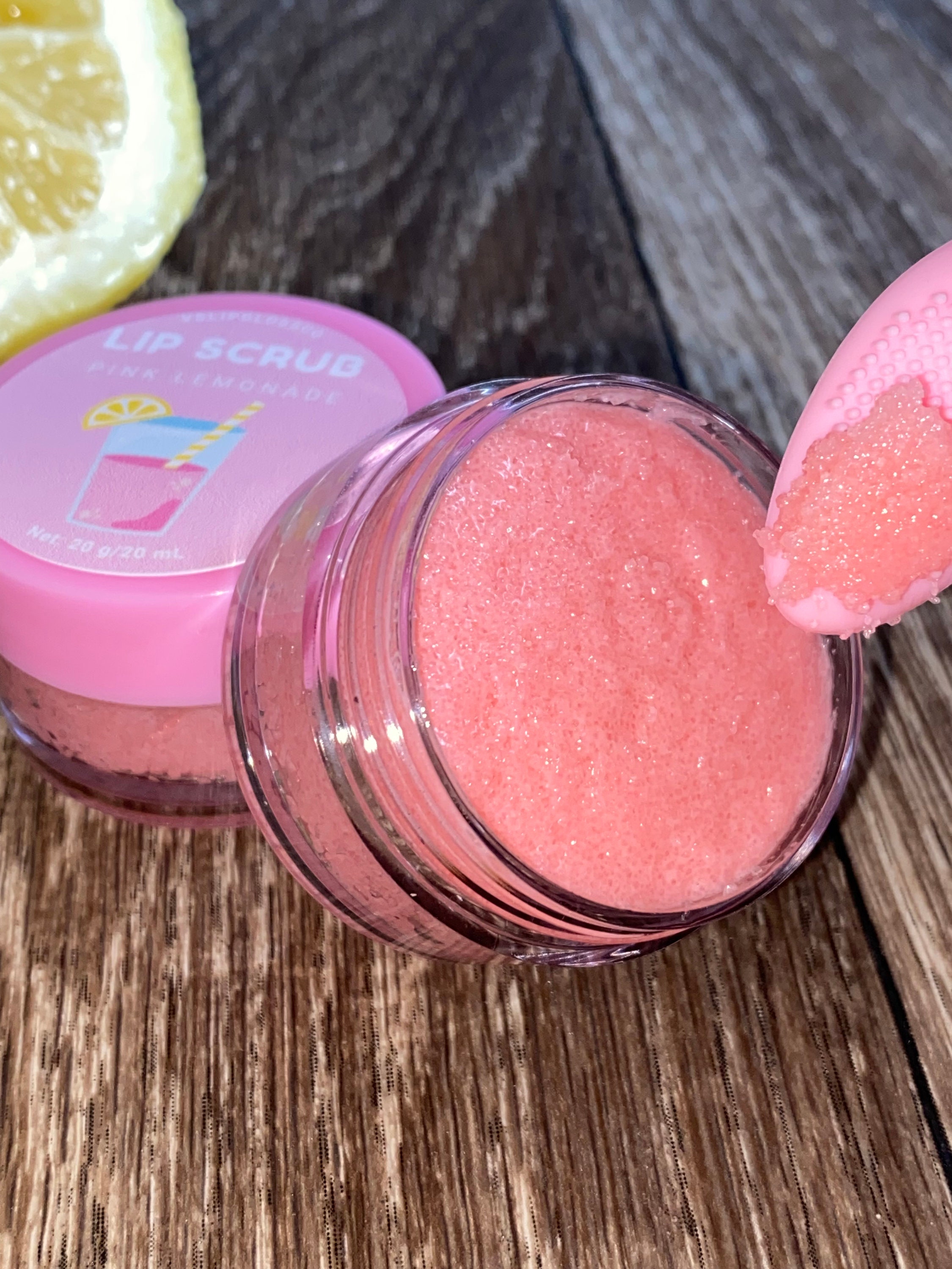 Pink Lemonade Lip Scrub Whipped Lip Scrub Etsy