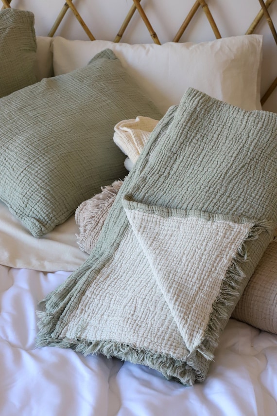 King size cotton gauze blanket sales