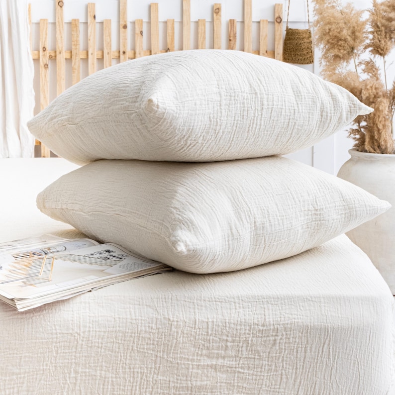 soft muslin bed linen