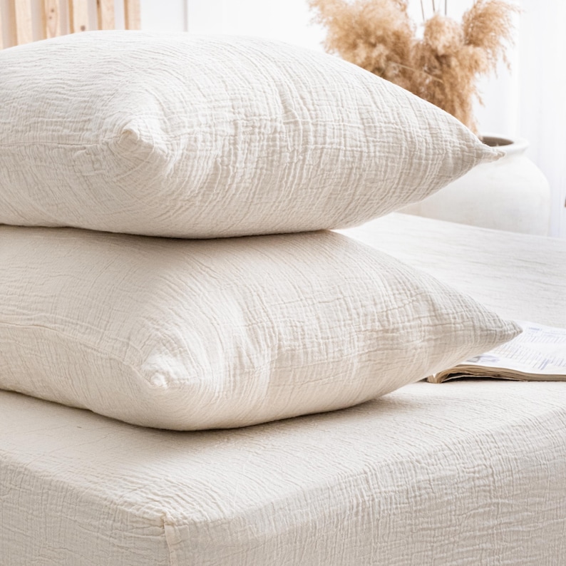 gauze muslin bedding set