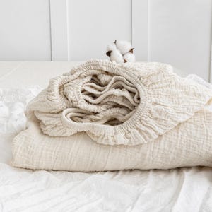 GOTS certified cotton sheet