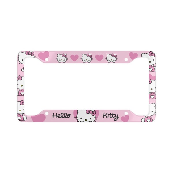 License Plate Frame Etsy